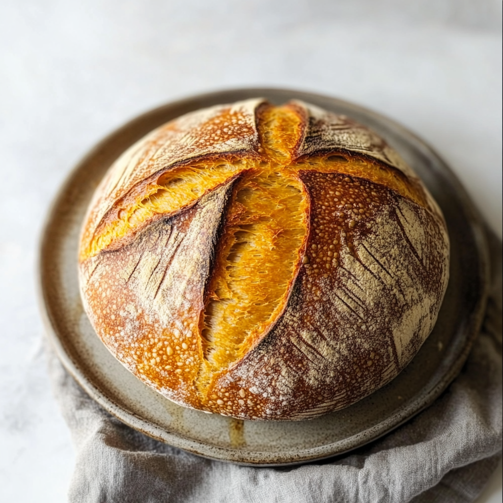 Pumpkin Sourdough Loaf
