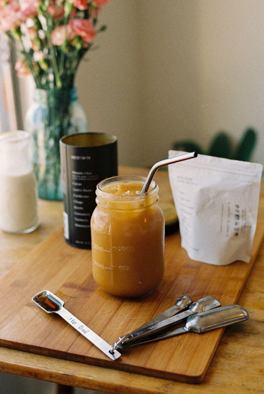 Iced Mud/WTR Latte